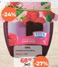 Vita Dulceață de Zmeură 680g