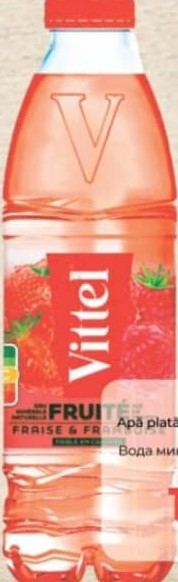 Vittel Вода минеральная со вкусом клубники 0.33л