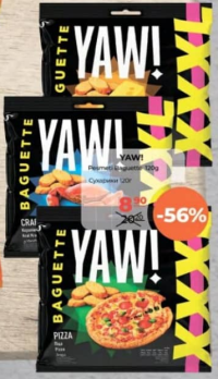 YAW! Сухарики Багет 120г
