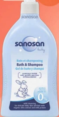 Sanosan Шампунь/Пена для ванн 500 мл