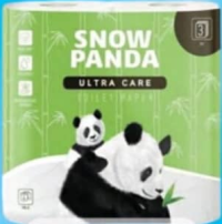 Snow Panda Hârtie igienică Ultra Care 4 role