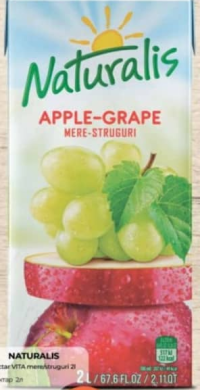 NATURALIS Нектар Яблоко-Виноград 2л