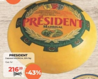 President Cașcaval Madrigal 50% 1kg