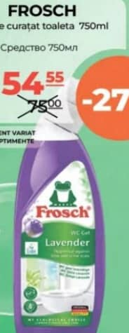 Frosch Soluție curățat toaleta 750ml