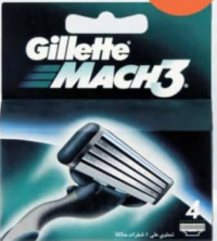 Gillette Mach3 Rezerve 4buc.