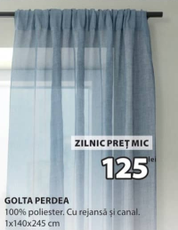 JYSK GOLTA Perdea 1x140x245 cm