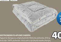 MIDTRONDEN Одеяло Шерпа 135x200 см