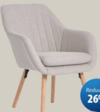 UDSBJERG Кресло Текстиль Ножки из дуба 66x84x68 см