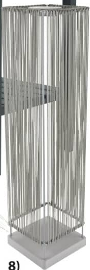 BRISE ТОРШЕР На батарейках. 20х20х80 см