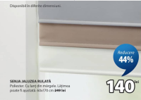 SENJA JALUZEA RULATĂ 60x170 cm