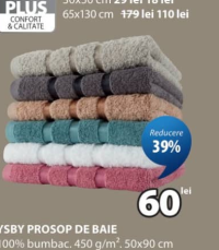 JYSK Prosop PLUS 65x130 cm