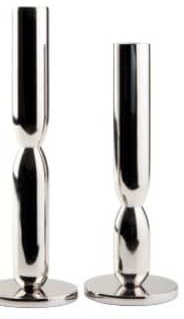 ADRIAN Подсвечник Хром Ø7xH22 см