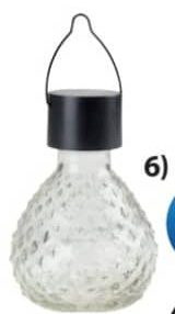 Солнечная лампа LAPPSPURV Ø9x13 см