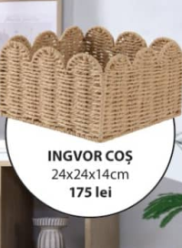 INGVOR Корзина 24x24x14см
