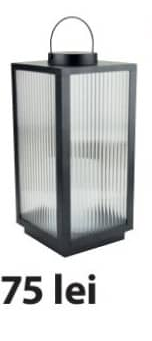 Guldsmed Фонарь стекло 22х22х48 см