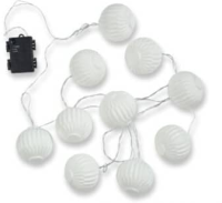 ISFUGL уличная гирлянда 315см 10 белых светодиодов