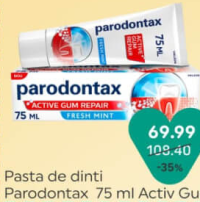 Parodontax Pasta de dinti Activ Gum 75 ml