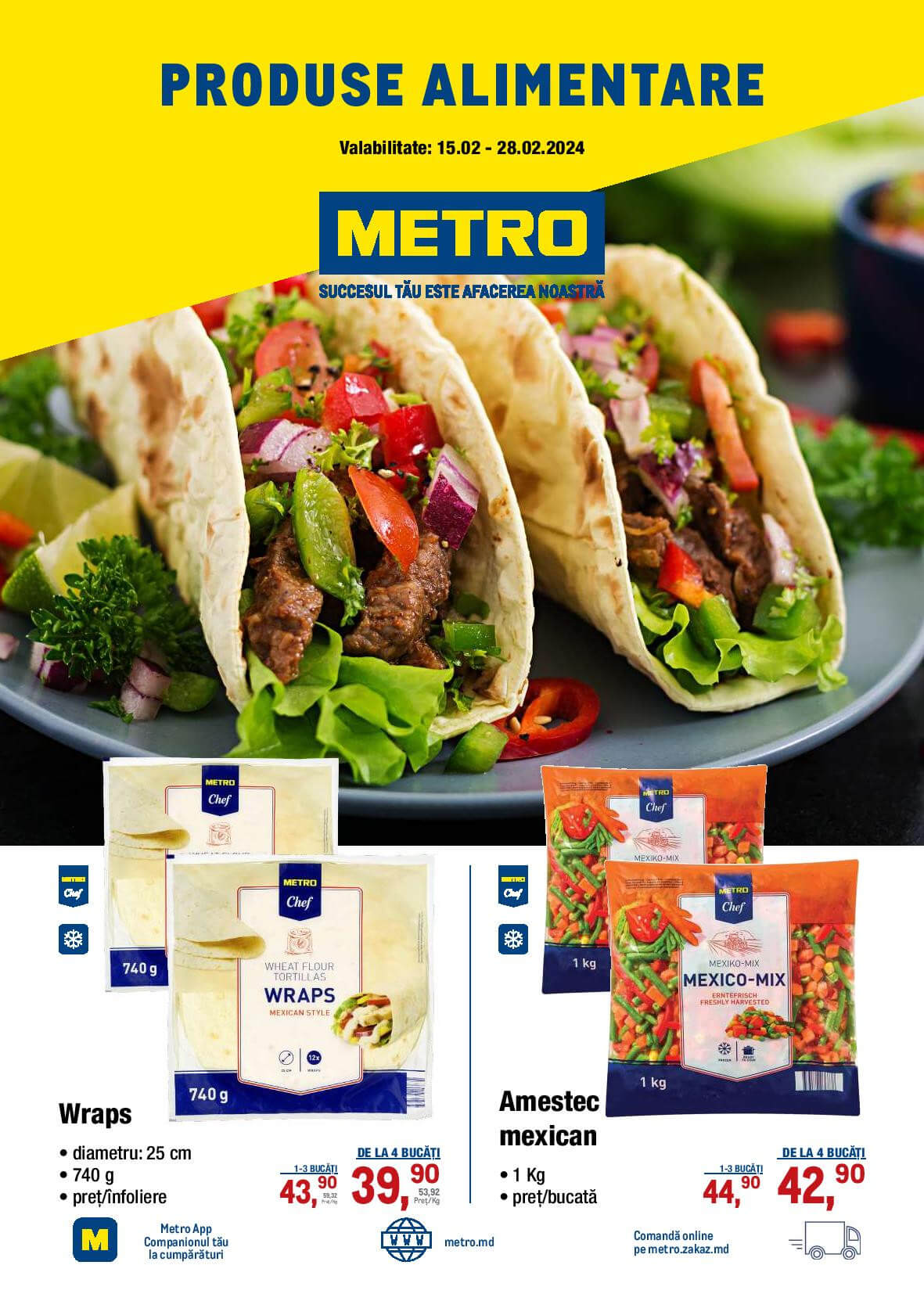 Catalog produse alimentare de la METRO (Nr. 4)