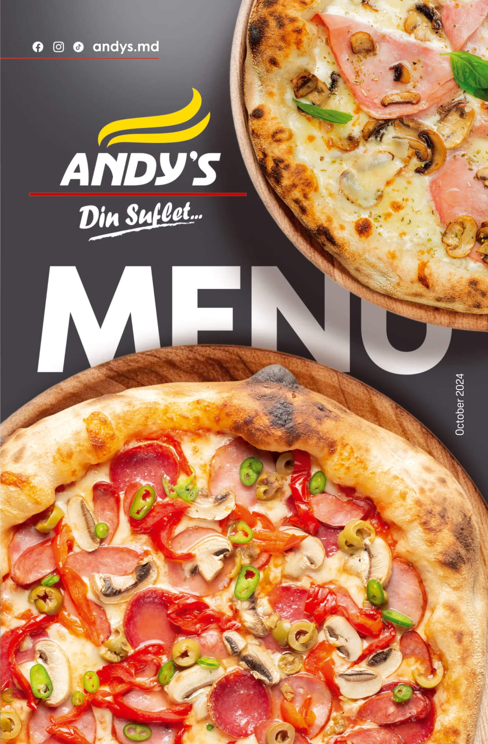 Noul meniu ANDY'S