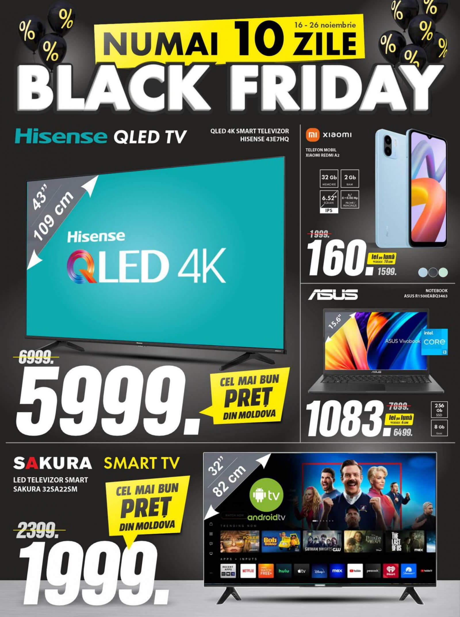 Catalog Bomba Black Friday reduceri Moldova