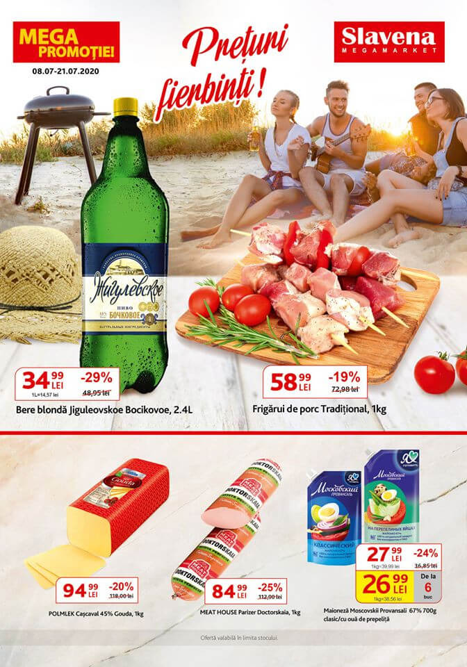 Catalog Slavena MegaMarket Prețuri fierbinți reduceri Moldova