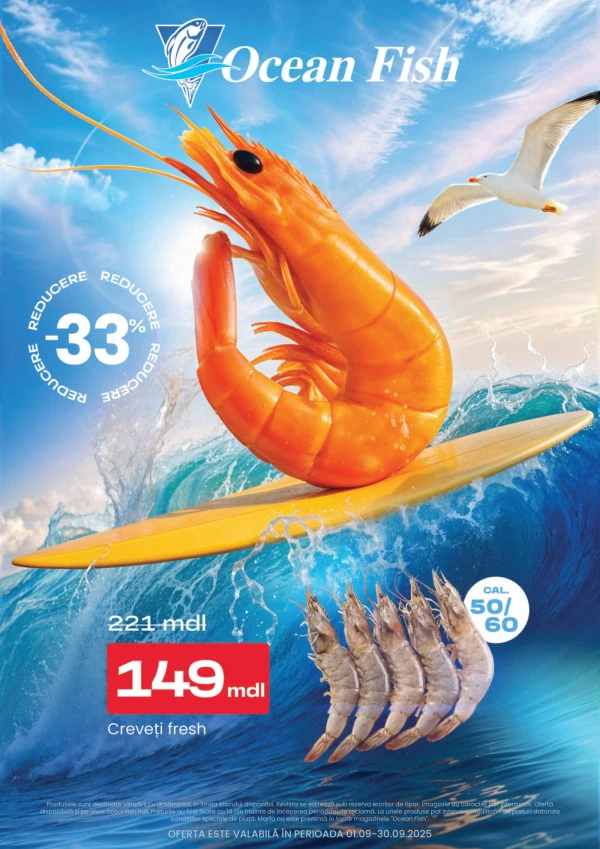 Catalog Ocean Fish: Oferta lunii septembrie