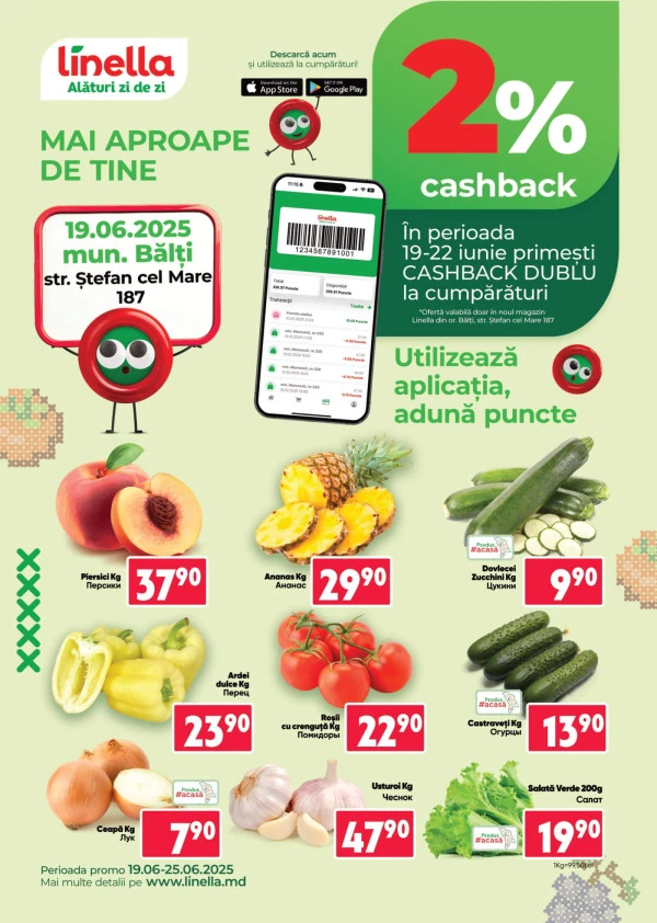 Catalog Linella: Deschidere la Bălți