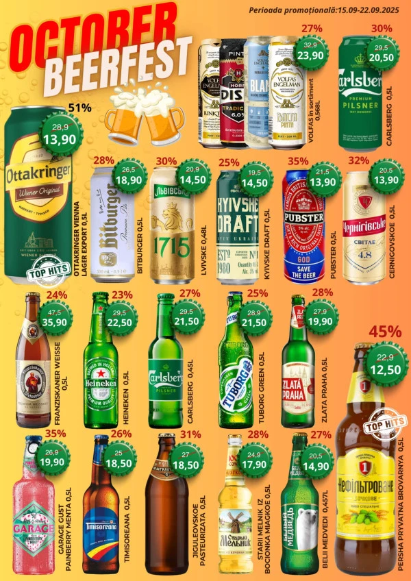 Catalog Alcomarket: Ofertă specială la bere
