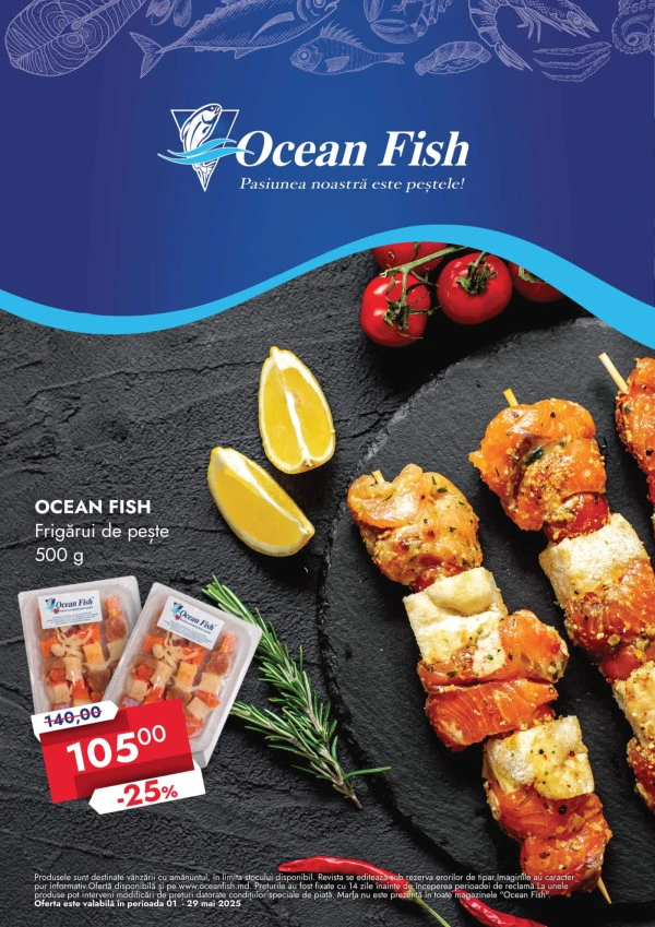 Catalog Ocean Fish: Oferta lunii mai