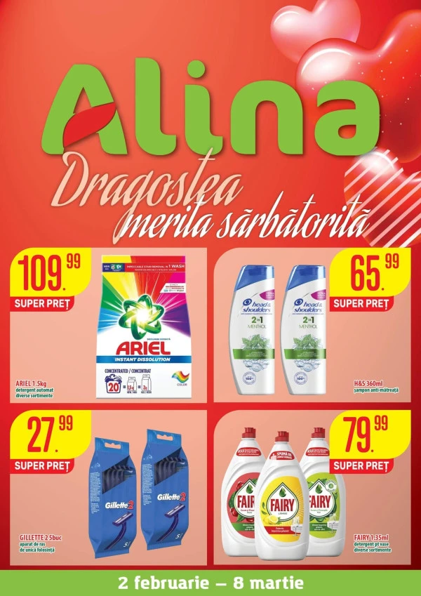 Catalog Alina Cosmetics: Oferta lunii februarie