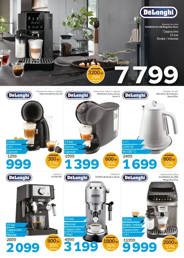 Каталог Maximum: Экономьте до 40% и готовьте с любовью с DeLonghi, Kenwood, Braun и Nutribullet