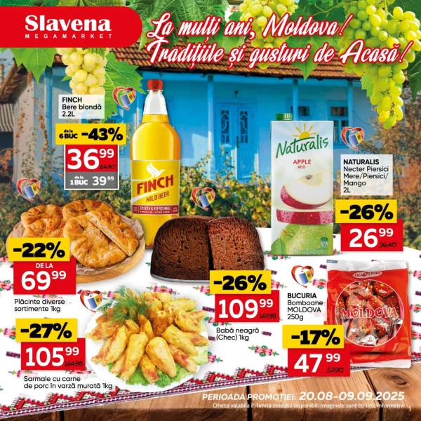 Catalog Slavena: La mulți ani, Moldova!