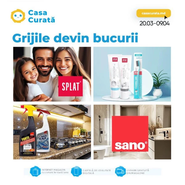 Catalog Casa Curată: Oferte de primăvară