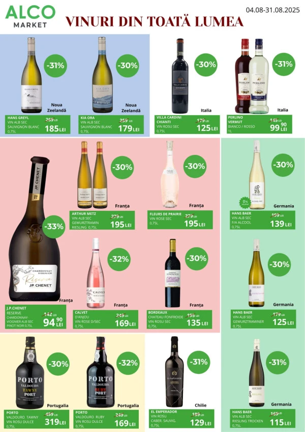 Catalog Alcomarket: Ofertă specială la vinuri