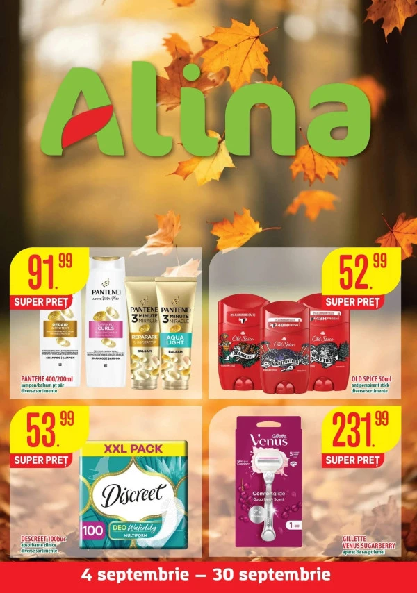 Catalog Alina Cosmetics: Oferta lunii septembrie