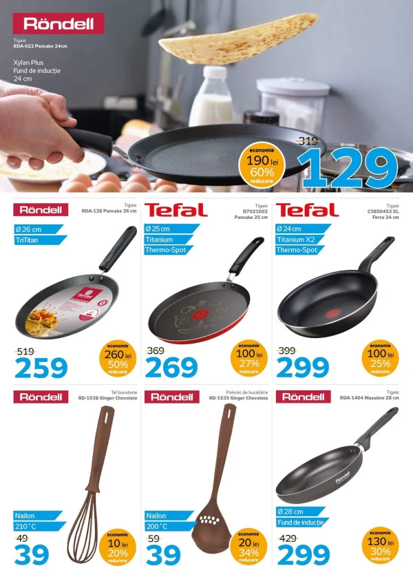 Catalog Maximum: Gătește clătite în confort