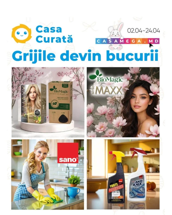 Catalog Casa Curată: Reduceri Pascale