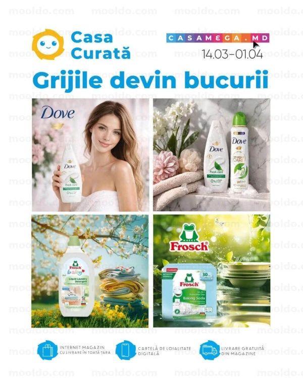 Catalog Casa Curată: Reducerile lunii martie