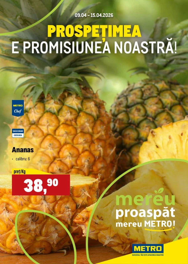 Catalog Produse proaspete METRO (Nr. 15)
