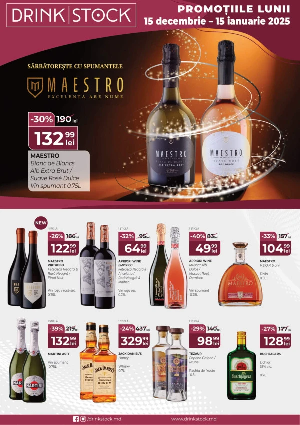 Catalog Drink Stock: Oferte de sărbători