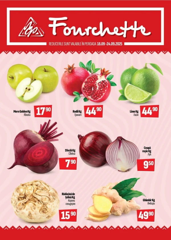 Catalog Fourchette: Oferta săptămânii Nr.38