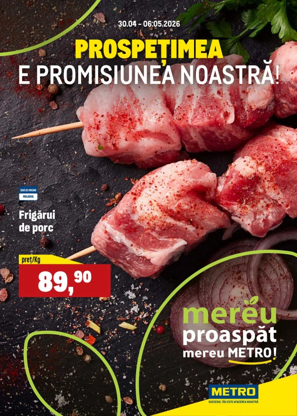 Catalog Produse proaspete METRO (Nr. 18)