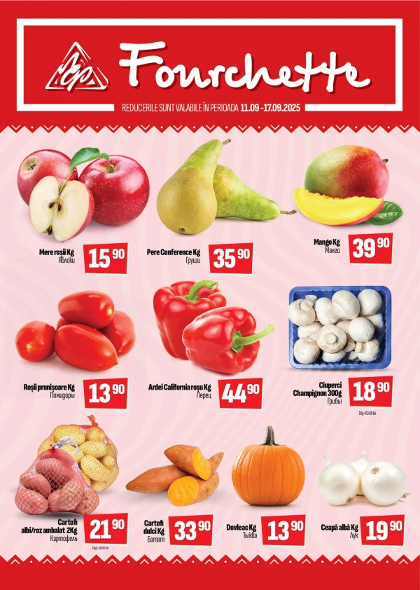Catalog Fourchette: Oferta săptămânii Nr.37