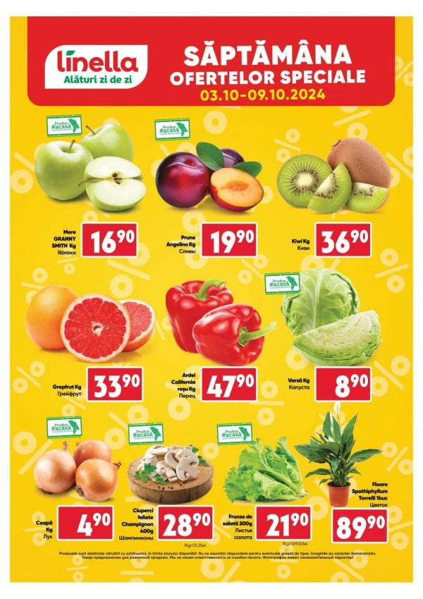 Catalog Linella: Oferta săptămânii Nr.40