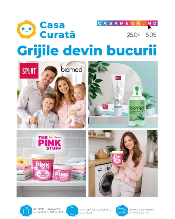 Catalog Casa Curată: Reduceri de primăvară