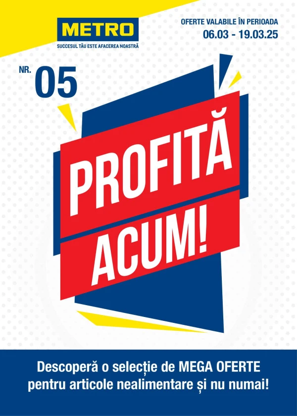 Catalog Profită acum la METRO! (Nr. 5)