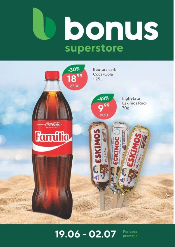Catalog Bonus: Oferta lunii iunie