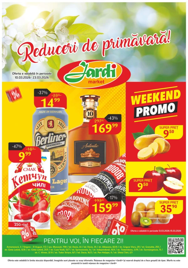 Catalog Jardi: Reduceri de primavară