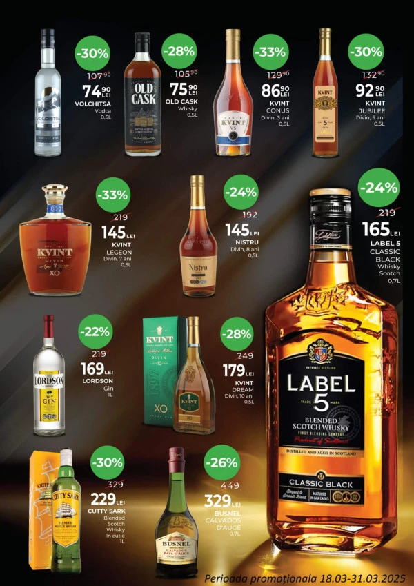 Catalog Alcomarket: Oferta Kvint