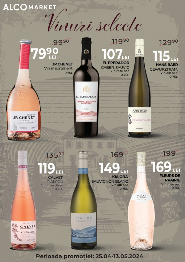 Catalog Alcomarket: Ofertă specială la vinuri